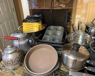 Assorted Cookware and Kitchenware