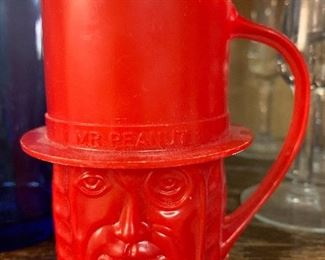 Mr. Peanut Plastic Mug