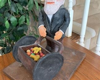 Pottery Peddler Figure