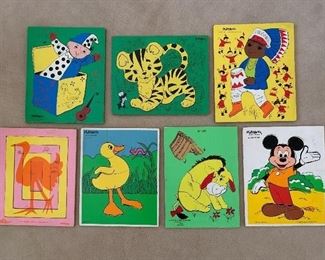 Assorted Wooden Puzzles