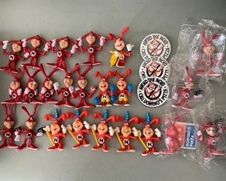 Dominoes Pizza "Avoid The Noid" Premiums/Figures 