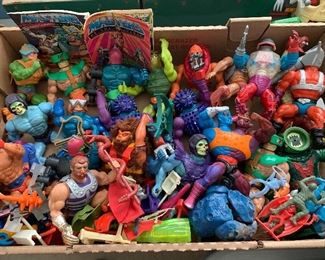 Assorted Vintage He Man Master's of the Universe Figures