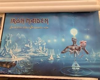 1988 Iron Maiden Poster #3178