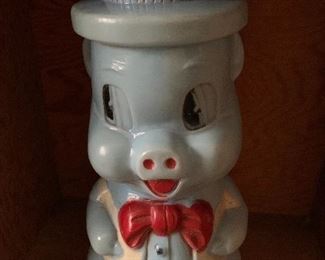 Vintage Plastic Piggy Bank