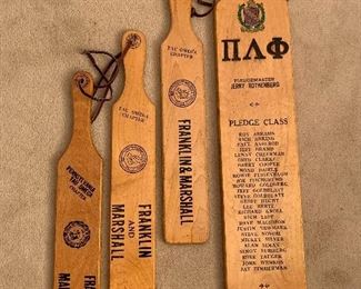 Fraternity Paddles