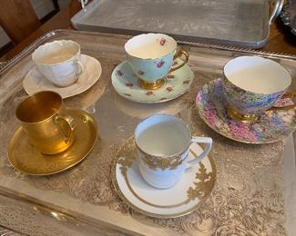 Assorted Tea Cups