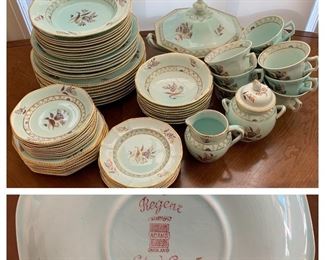 Regent "Calyx Ware" China by Adams