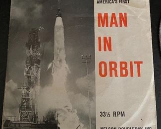 Man in Orbit 45 Record