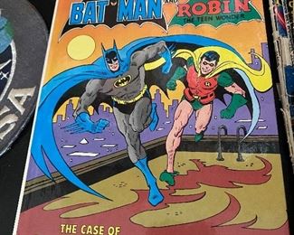 Vintage DC Batman and Robin Story Book (No Tape)