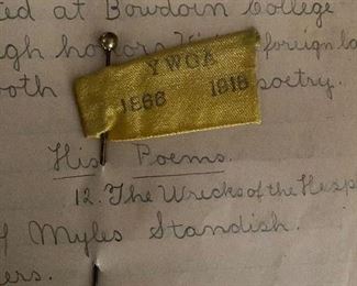 Small 1918 YWCA Ribbon