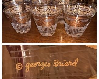 Georges Briard Glass Set