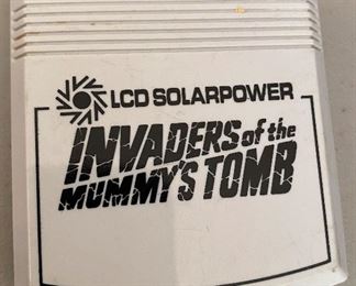 Vintage Bandai LCD Solar Power Invaders of the Mummy's Tomb