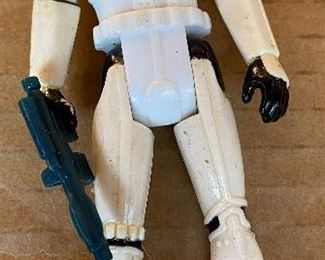 Vintage Star Wars Power of the Force Like Figure (No Helmet/Blue Gun) 