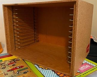 Judy Wooden Puzzle Storage Cabinet