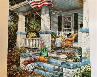 William Mangum Signed Print