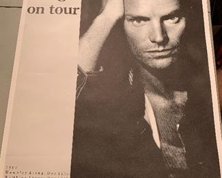 Sting Poster