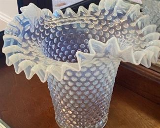 Fenton Hobnail Vase
