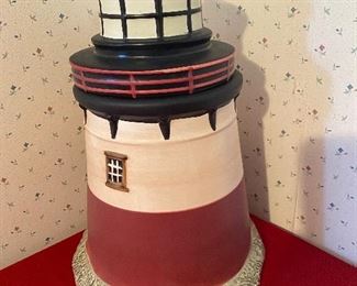 Light House Cookie Jar