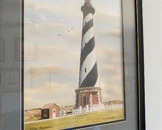 D.L. Christianson Light House Print
