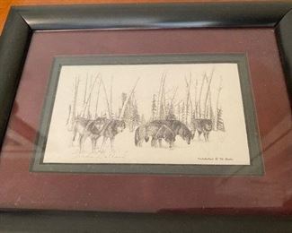 Freda Ballard "Wolf Pack" Print