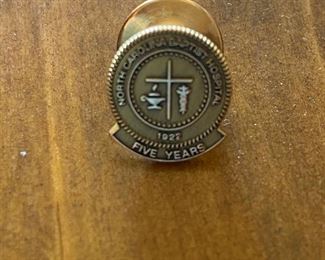 North Carolina Baptist Five Year Service Pin
