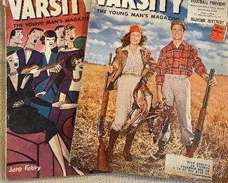 Vintage Varsity Young Men's Magazine