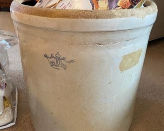 Ten Gallon Stoneware Crock