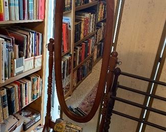 Oval Standing Mirror