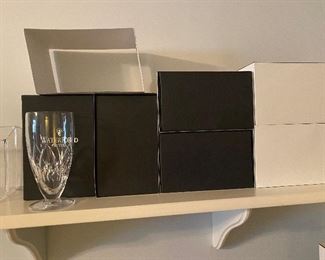 6 Waterford Brodey Iced Beverage in Boxes 