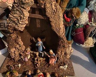 Vintage Nativity Set