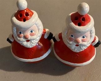 Santa Salt and Pepper