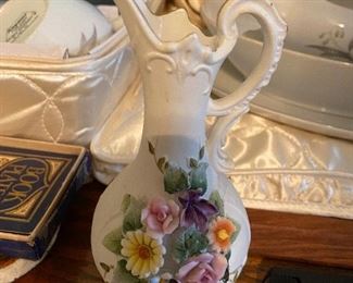 Lefton Porcelain Pitcher
