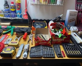 Assorted Tools and Hardware