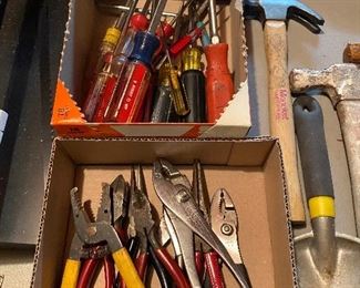 Screwdrivers and Pliers