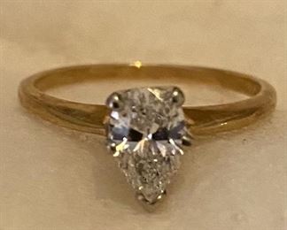 14K Gold Diamond Ring