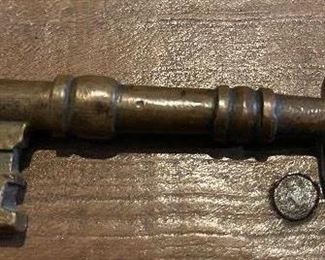 Large Brass Key