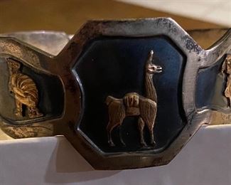 Unique Sterling and 14K Gold Accent Bracelets