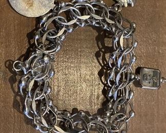 Sterling Charm Bracelet