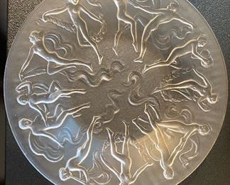 Small Art Nouveau Nude Female Themed Plate