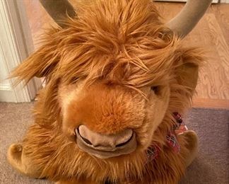 Donald the Highland Cow Large Plush Animal