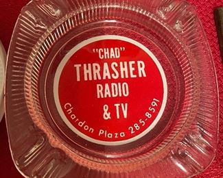 Radio & TV Advertising Ashtray