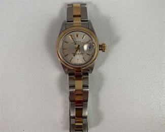 Rolex Ladies Datejust with Box Steel and Gold-Just serviced