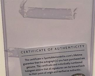 Wayne Gretzky Certified Signature 