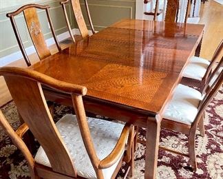 Bernhardt Dining Room Table & 6 Chairs