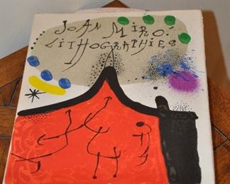 Volume 1 of Joan Miro Lithographs Book
