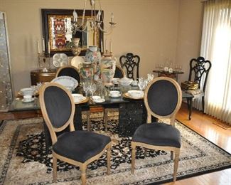 Lovely Dining Room Filled with Entertaining Treasures
