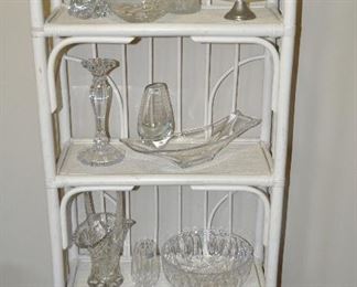Just a Sample of the Depression Glass and Cut Glass  Available!