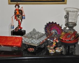 Nice Selection of Asian-Themed Decorative Items