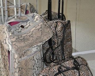 Like New Luggage,  Leopard and Reptile Choices