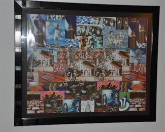 Fantastic Pop Art, (2 Available) 32.5" x 27" Framed